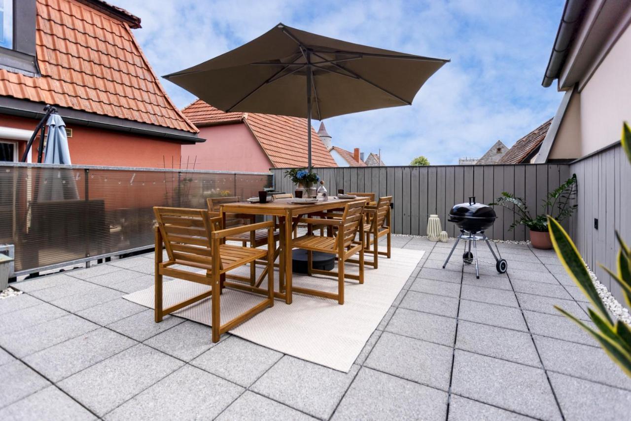 Homie Stay Badgasse - Fewos Am Main Mit Dachterrasse & Fahrradgarage 奥森富尔特 外观 照片
